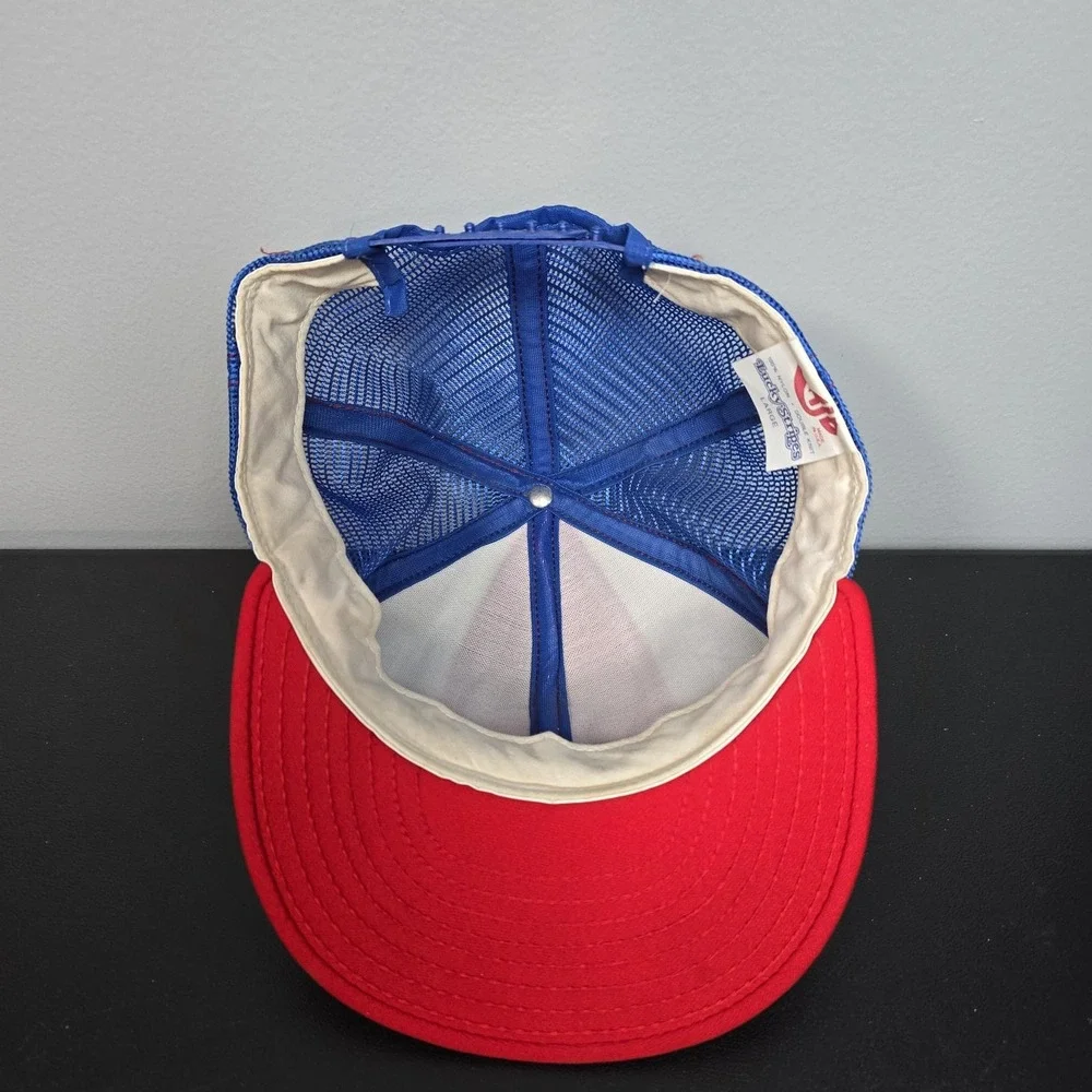 Vintage Philadelphia 76ers Hat Cap Snap Back Mens Multi Color Basketball 80s USA